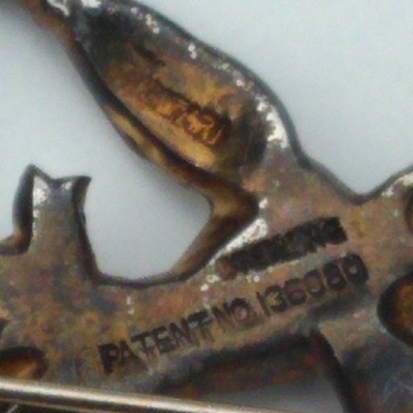 '40s TRIFARI 925 RinTinTin & Nenette Figural Set - Picture 8 of 8